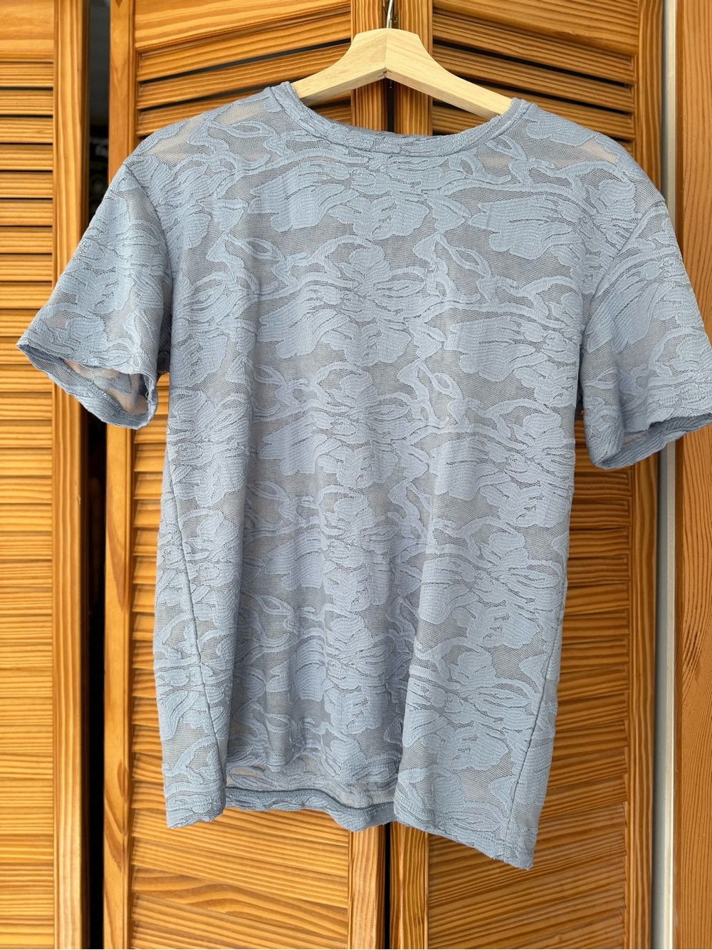 Wilfred Light lavender Jacquard Short-Sleeve Tee